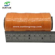 Orange High Tenacity PE/PP/Polyester/Nylon Plastic Twisted/Braided/Braid/Baler/Thread/Packing Line/Fishing Net String (210D/380D) by Spool/Reel/Bobbin/Hank